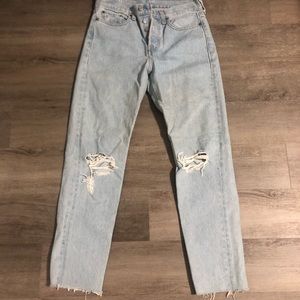 Levi’s wedgie jeans